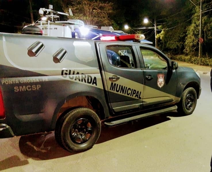 Homem luta contra agentes da GM em PG