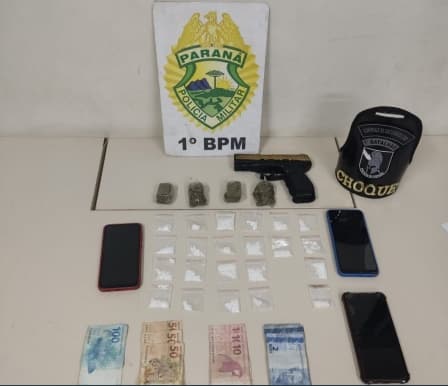 Quatro traficantes são presos no bairro Órfãs em PG
