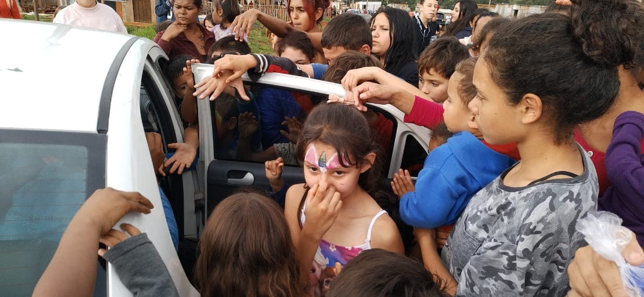 Ocupação de PG recebe evento especial para o dia das crianças