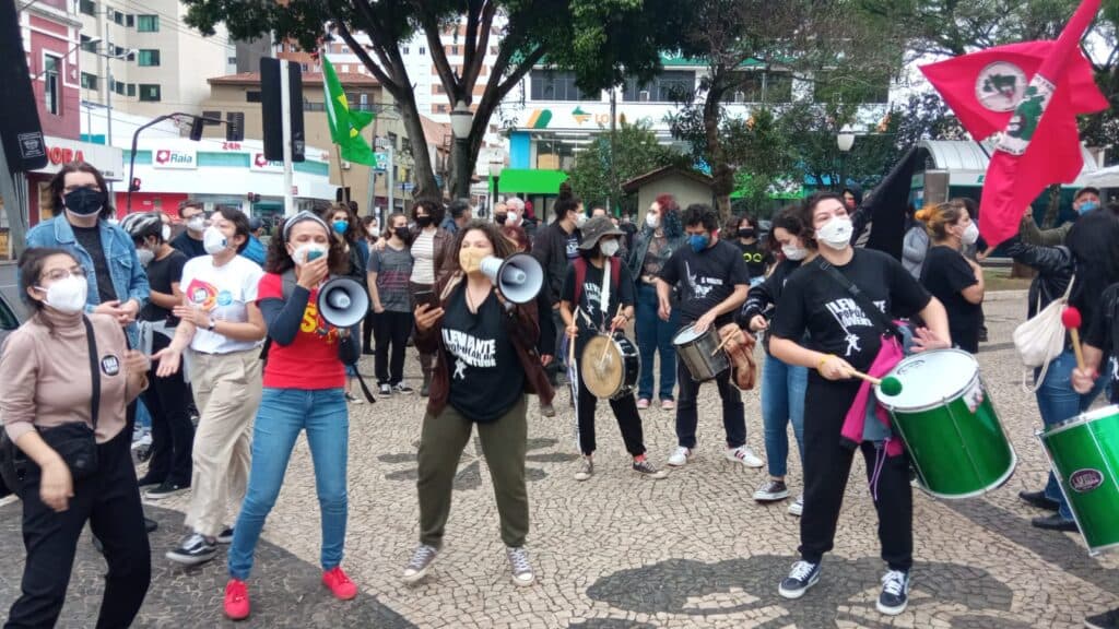 PG também registra protesto contra o presidente Jair Bolsonaro