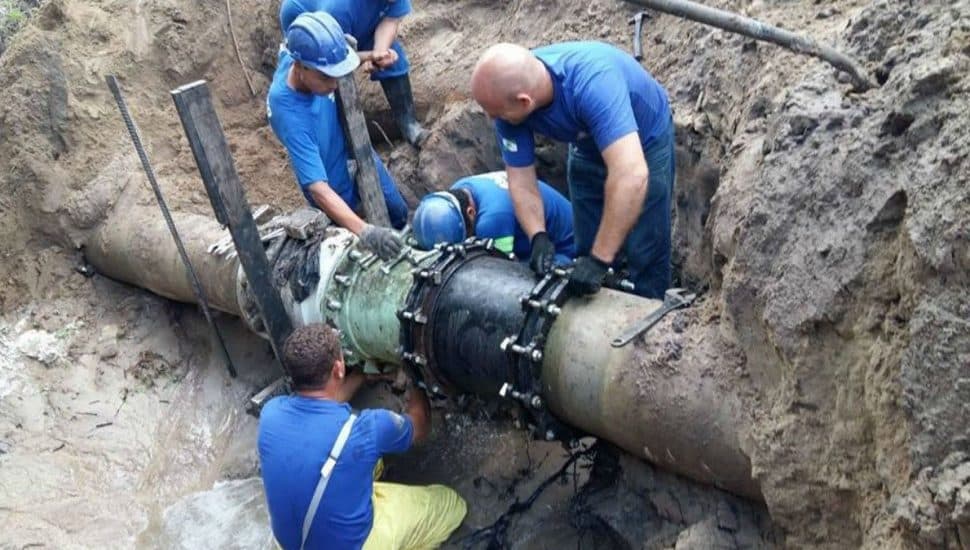 Sanepar comunica desabastecimento devido obra emergencial em Ponta Grossa