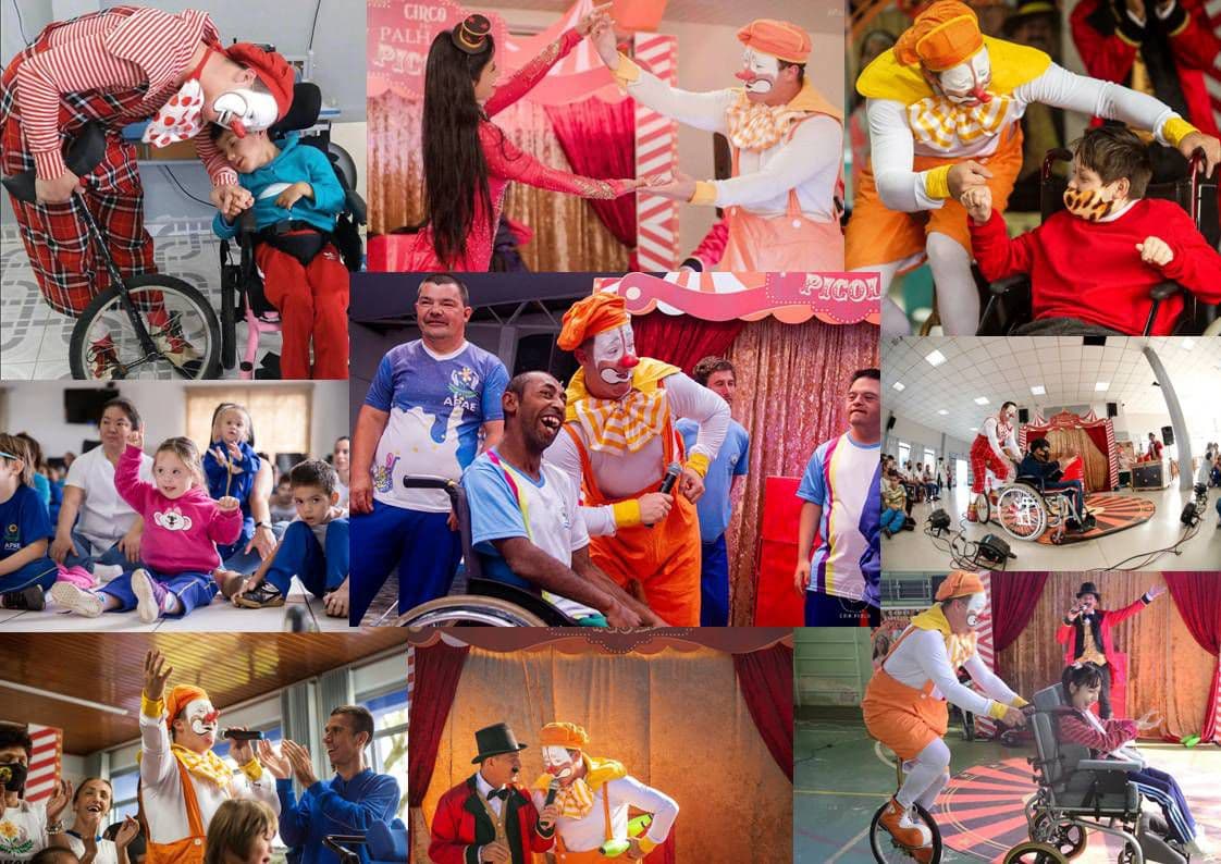 Trupe do Palhaço Picolé se apresenta no Cine Teatro Ópera com entrada gratuita
