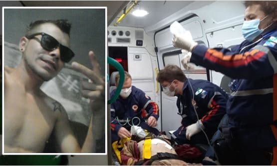 Rapaz é vítima de tentativa de assassinato no Centro de Ponta Grossa