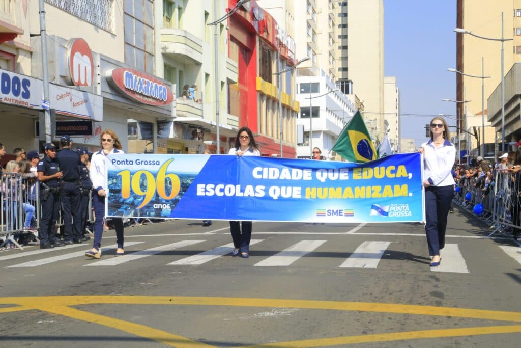 PG levará para as ruas aproximadamente 2,5 mil pessoas para o desfile de 07 de setembro