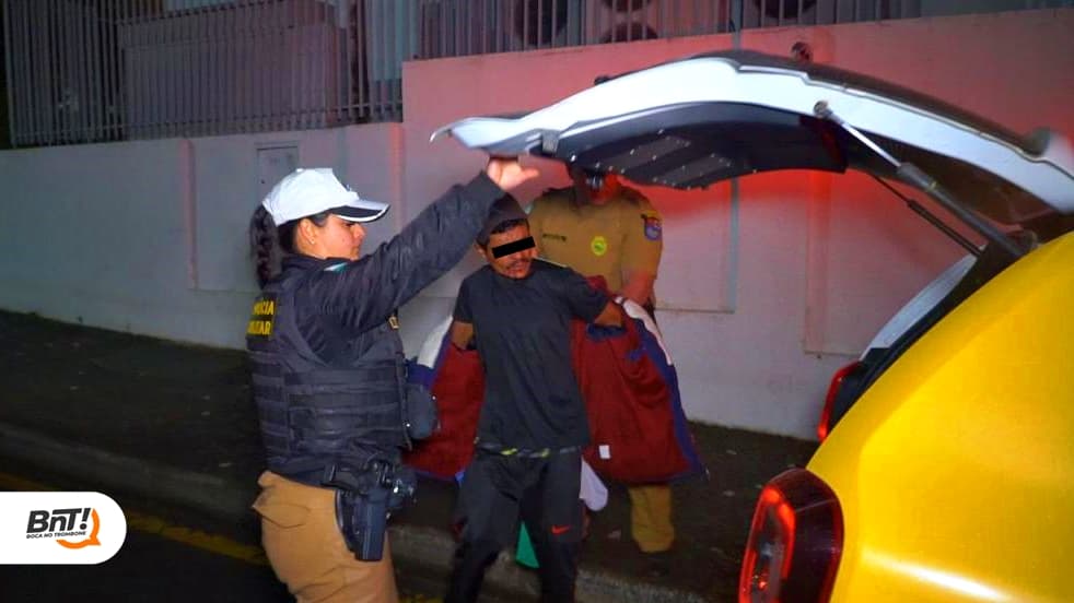 Embriagado motorista causa acidente, tenta fugir e bate o carro em PG