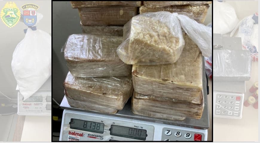 Grande quantidade de drogas é apreendida em casa de PG