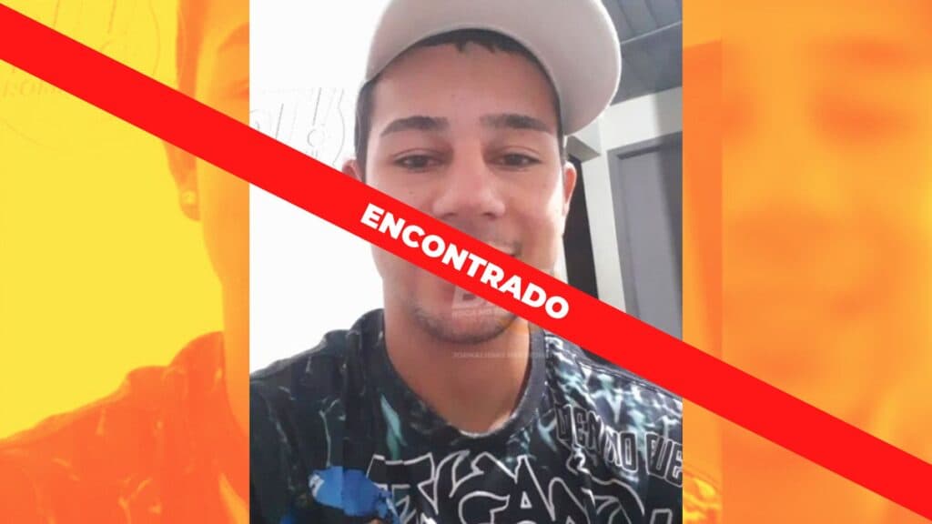 Jovem que estava desaparecido é encontrado em PG