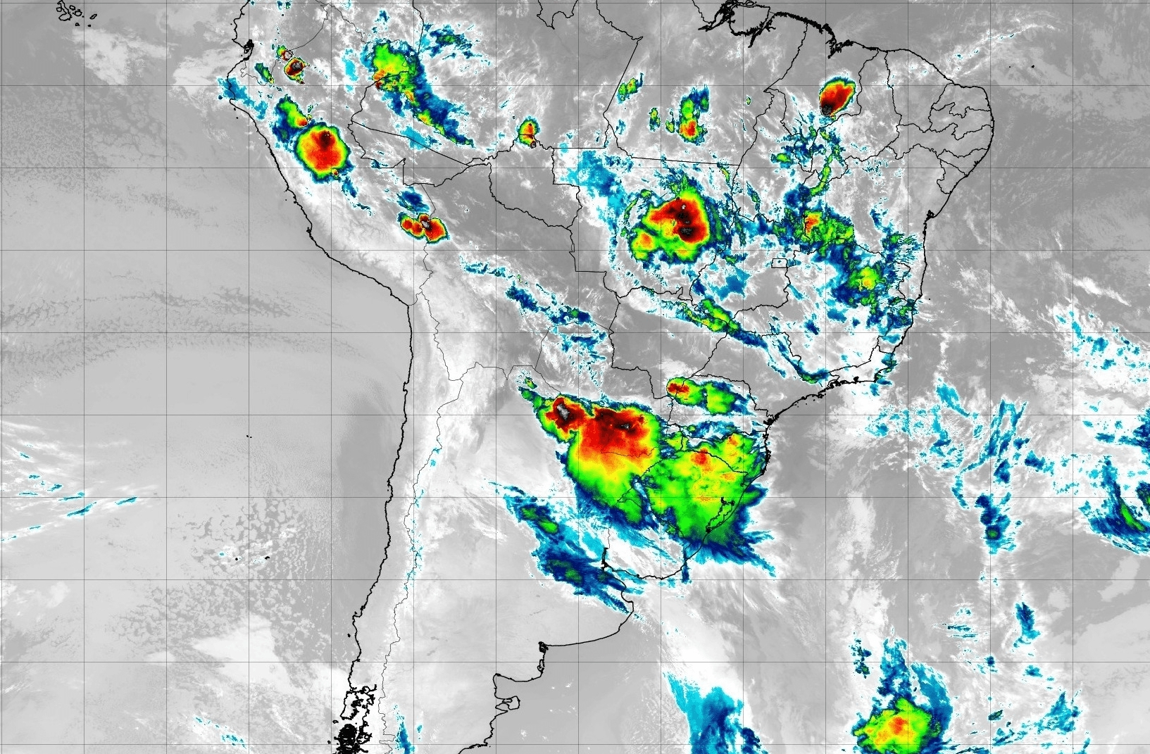 Previsão do Tempo: Sexta-feira será marcada por chuvas e possibilidade de tempestades