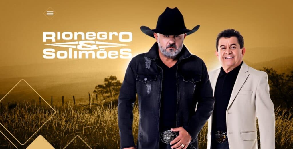 Dupla Rio Negro & Solimões fará show em Tibagi no dia 16