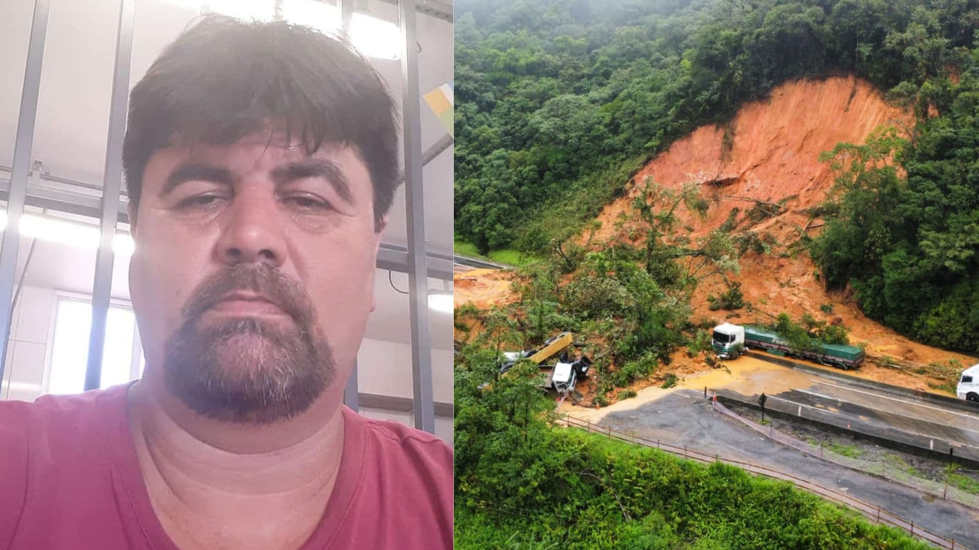 Identificada segunda vítima fatal de deslizamento na BR 376