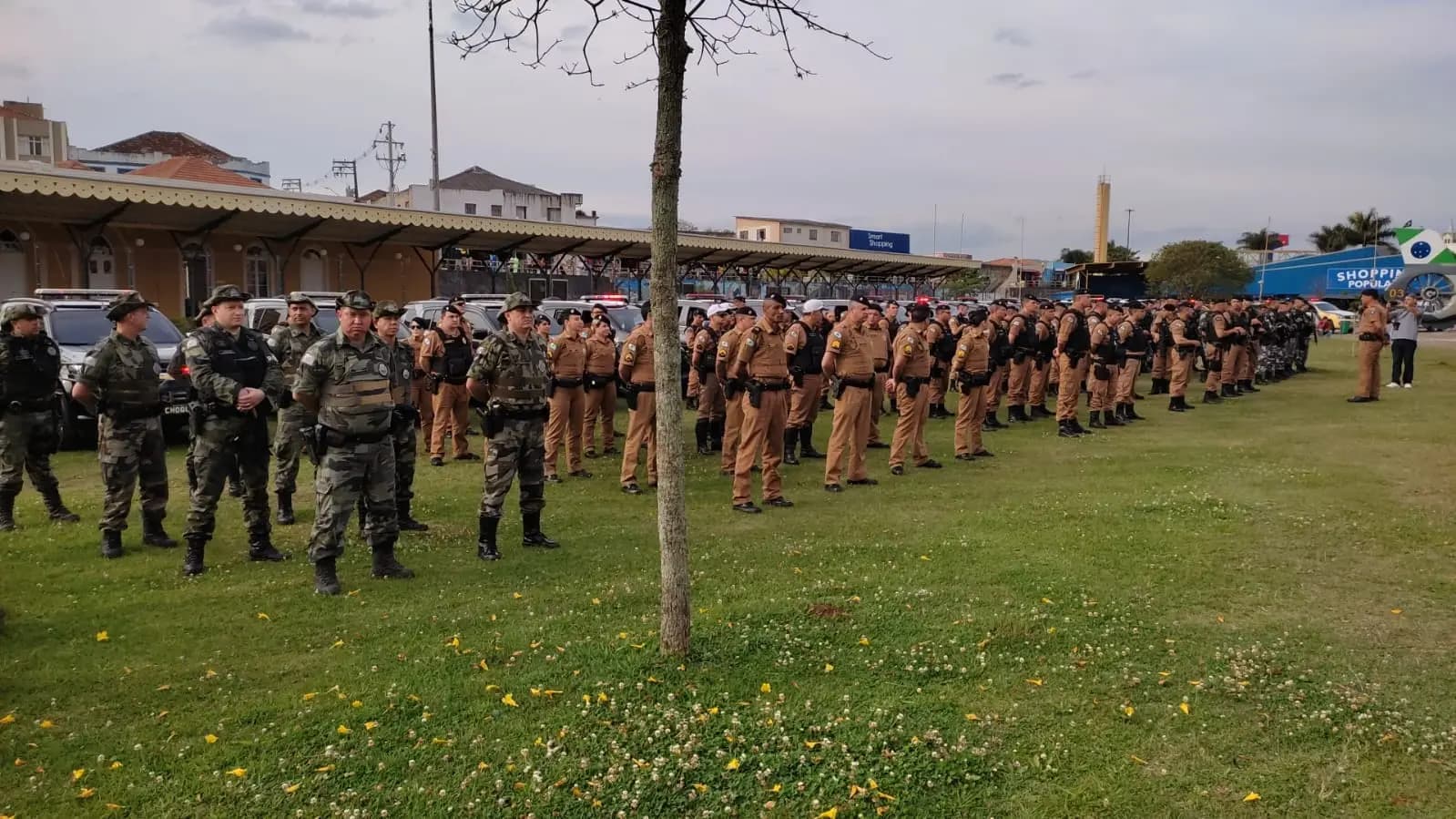 Policia Militar de PG realiza simulação de crimes violentos com explosivos