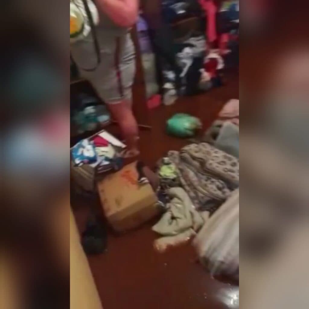 Grávida de 8 meses, moradora de PG perde casa devido tempestade