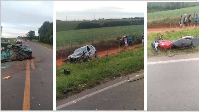 Casal morre e outras cinco pessoas ficam feridas em acidente gravíssimo