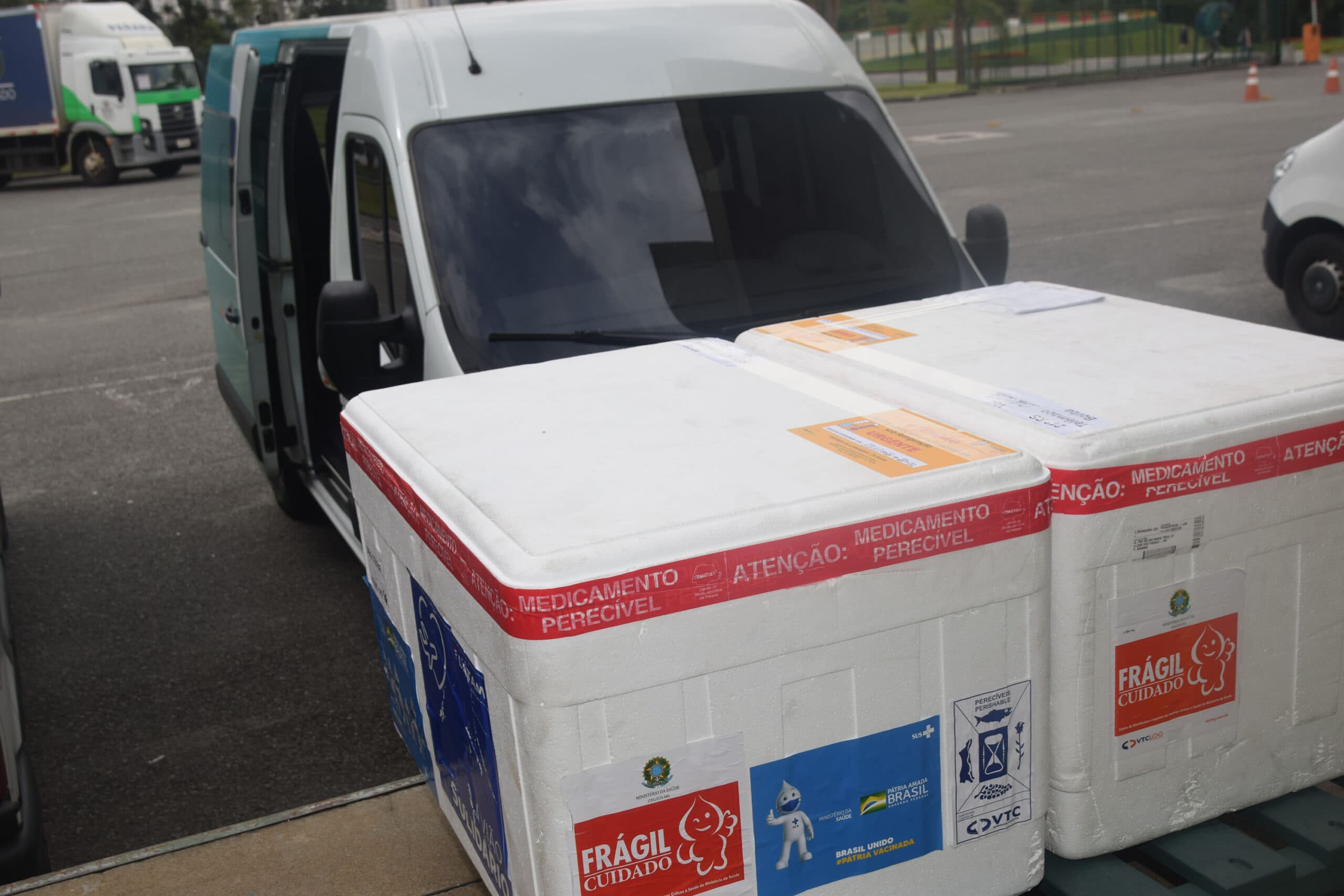 Estado distribui primeiro lote de vacinas para crianças de seis meses a dois anos contra Covid-19
