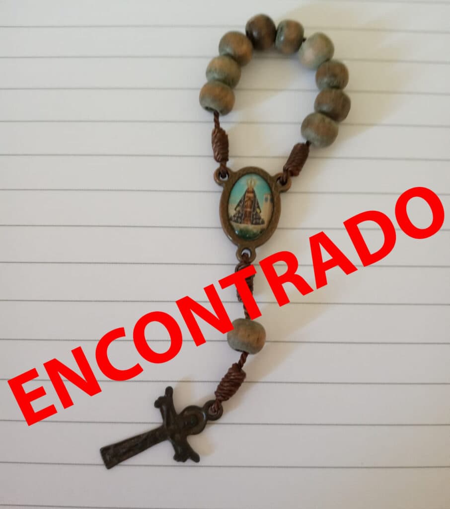 Terço perdido em PG por devota é encontrado duas horas após publicação do BnT
