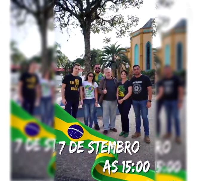 Bolsonaristas convocam populares para manifestação no Dia da Independência em PG