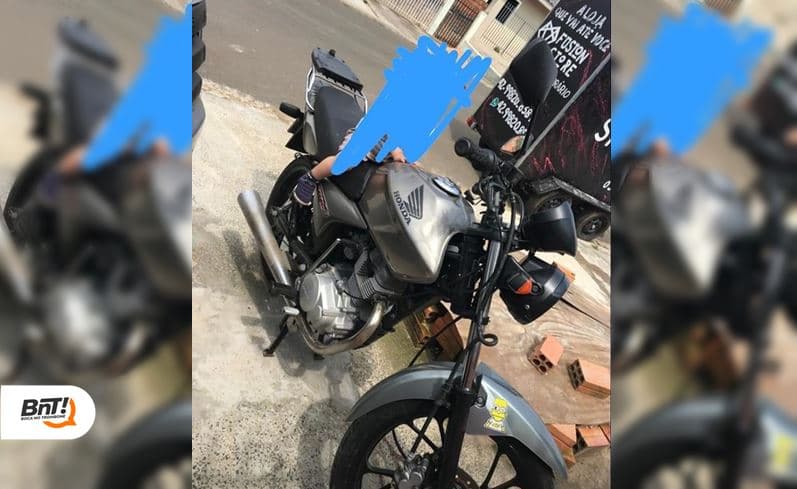 Ladrão rouba moto e exige resgate do proprietário em PG