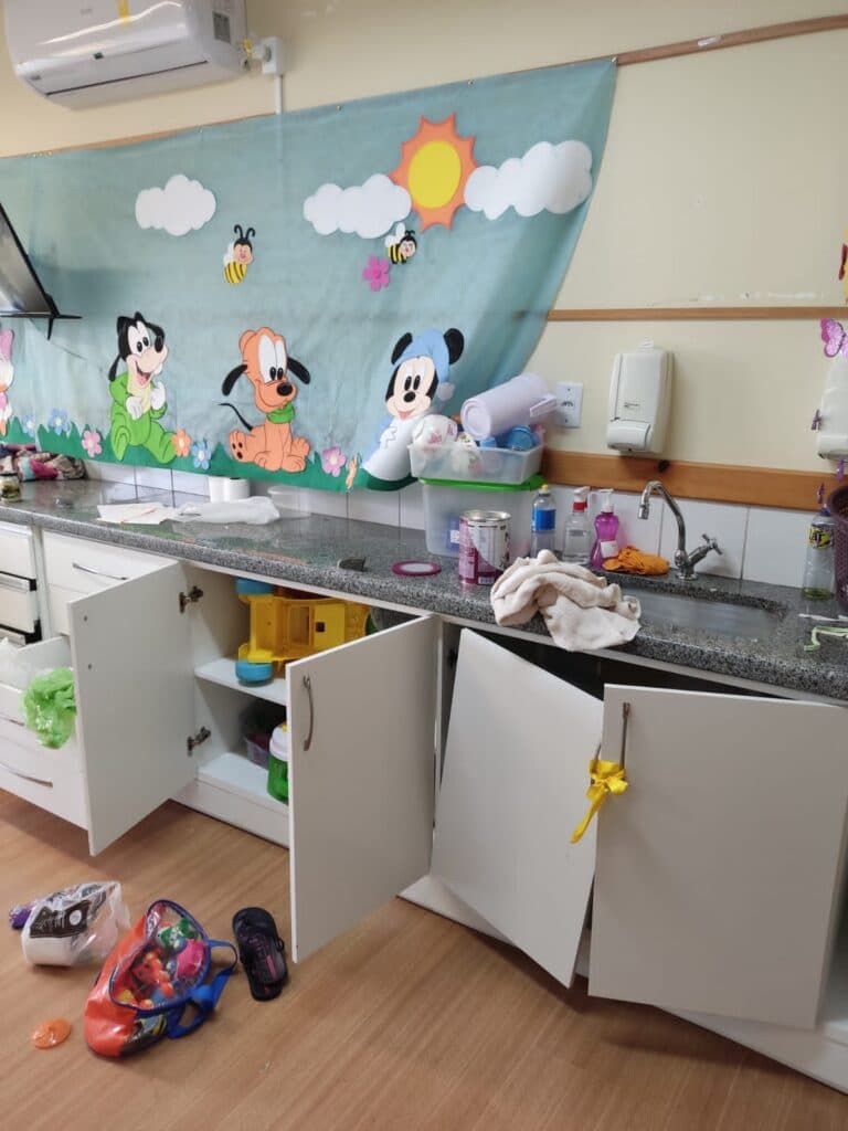 CMEI de Palmeira é invadido, vandalizado e produtos são furtados