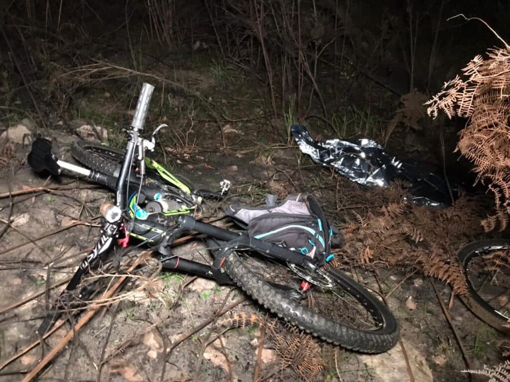 Ciclista perde a vida ao cair de ponte com 30 metros em PG