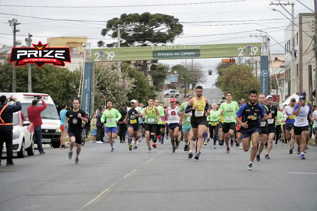 Inscrições para Corrida e Caminhada Princesa dos Campos terminam neste domingo