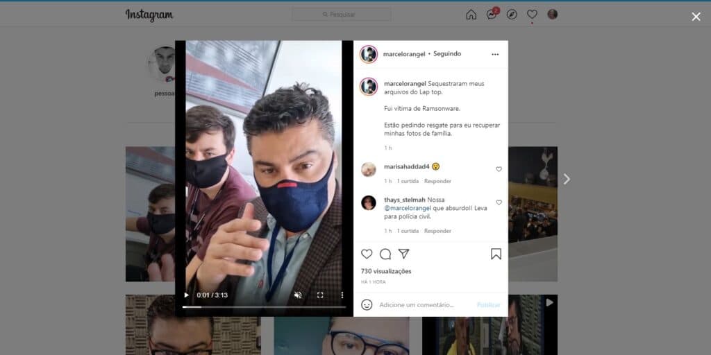 Marcelo Rangel tem dados sequestrados por hackers e alerta sobre golpe