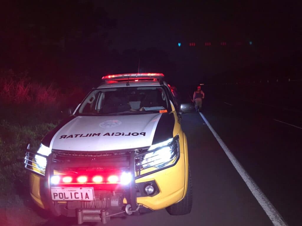 Homem morre após atropelamento na PR-151