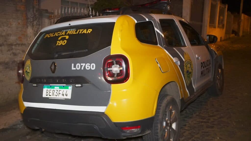 Jovem agride avô e acaba preso pela polícia em PG