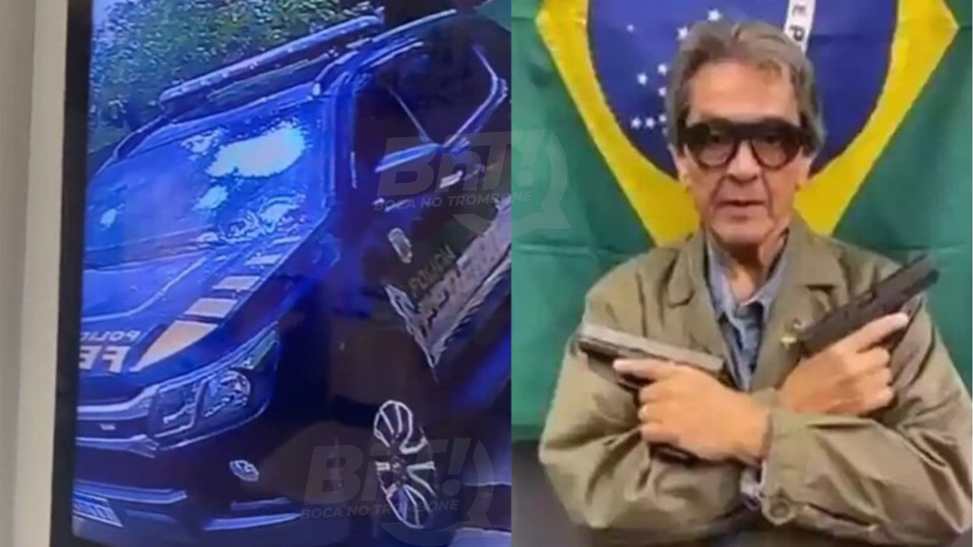Roberto Jefferson, ex-deputado, troca tiros com a Polícia Federal