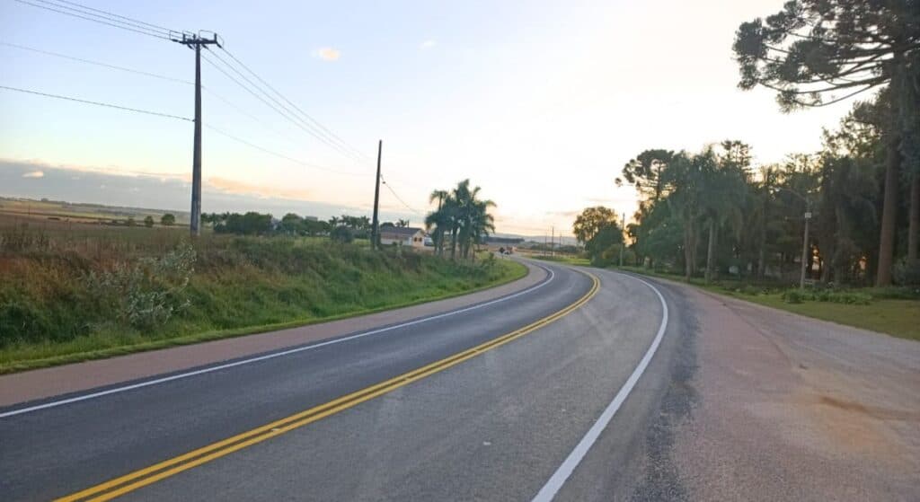 Rodovia entre Castro e Tibagi recebe nova sinalização