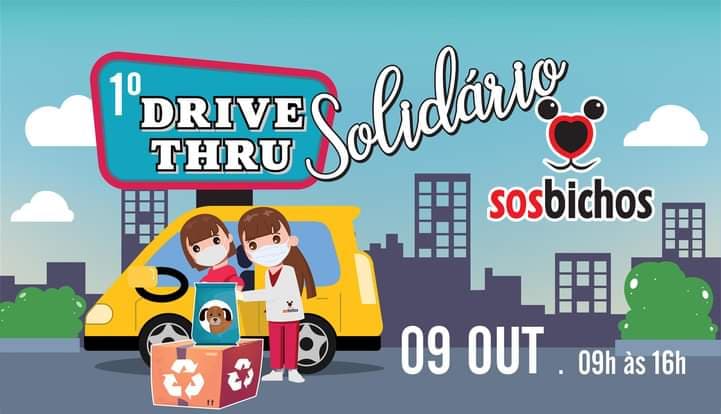 Drive-Thru pretende arrecadar materiais para animais abandonados
