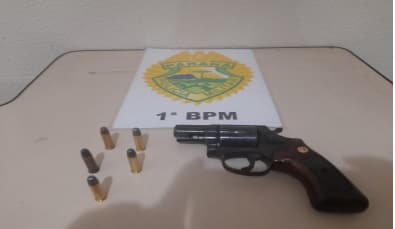 Homem é preso por porte ilegal de arma em Arapoti