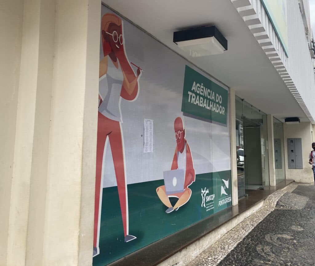 Confira as 235 vagas de emprego disponibilizadas pela Agência do Trabalhador e PG