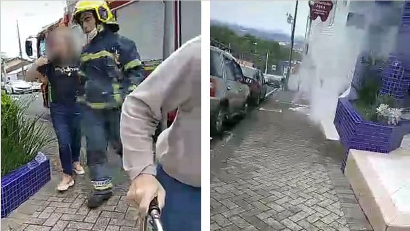 Fritadeira provoca princípio de incêndio em apartamento de PG
