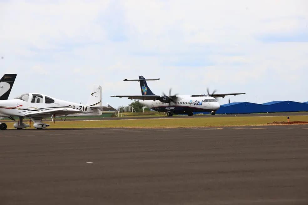 Novos voos diretos entre Curitiba e interior do PR começam a operar