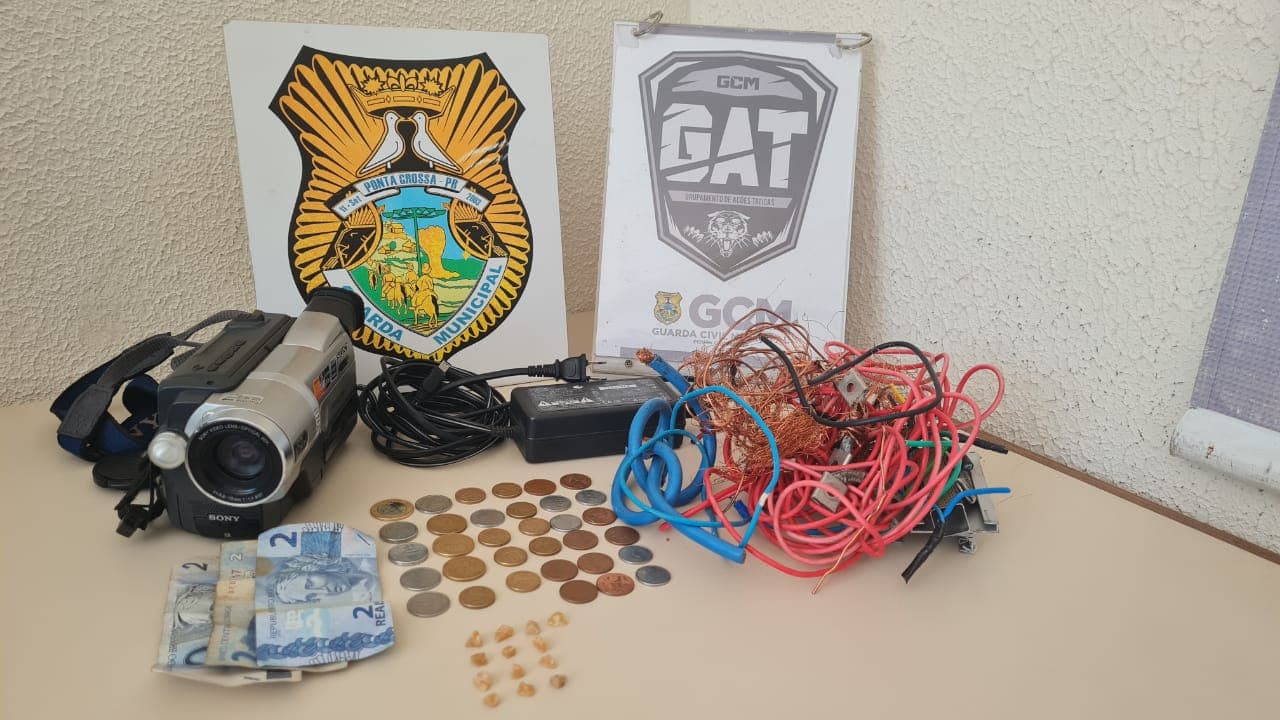 Preso com drogas suspeito de diversos furtos na região da Ronda