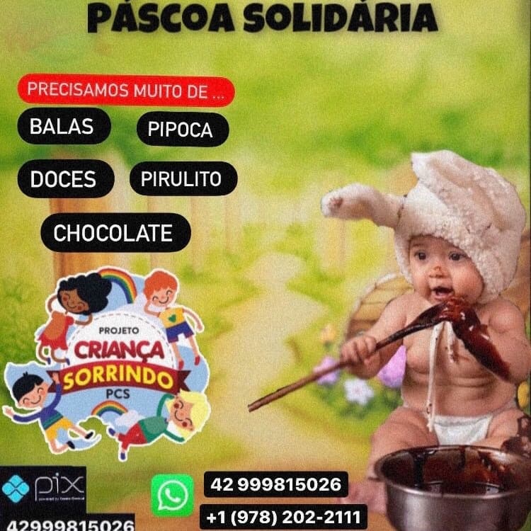 Projeto social pede ajuda para ampliar atendimento à crianças em PG