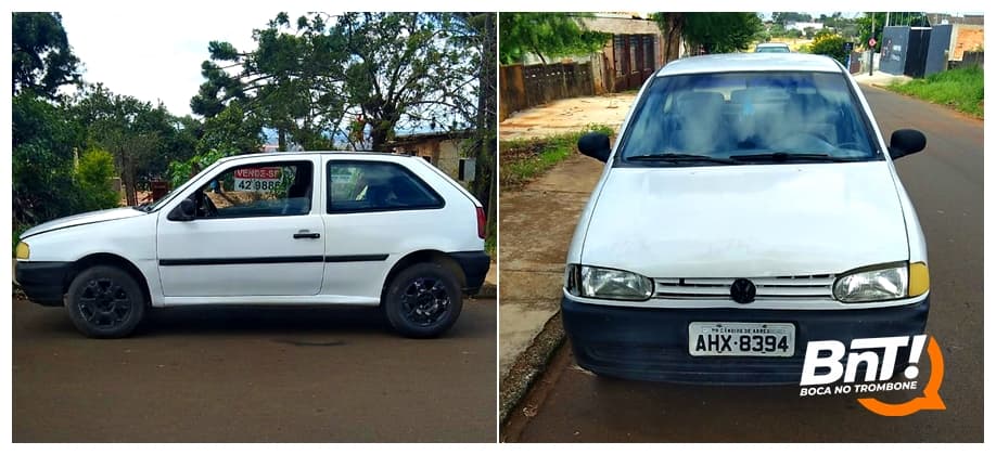 Carro é furtado em frente à igreja em Ponta Grossa