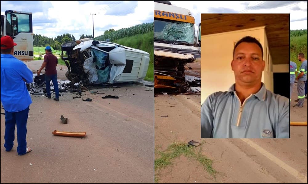 Motorista de ambulância morre em grave acidente na região