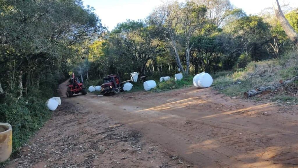 Motorista morre atropelado ao pular de caminhão sem freio em Carambeí