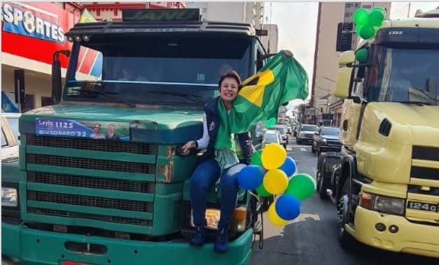 Keyla Ávila trabalha para representar os caminhoneiros em Brasília