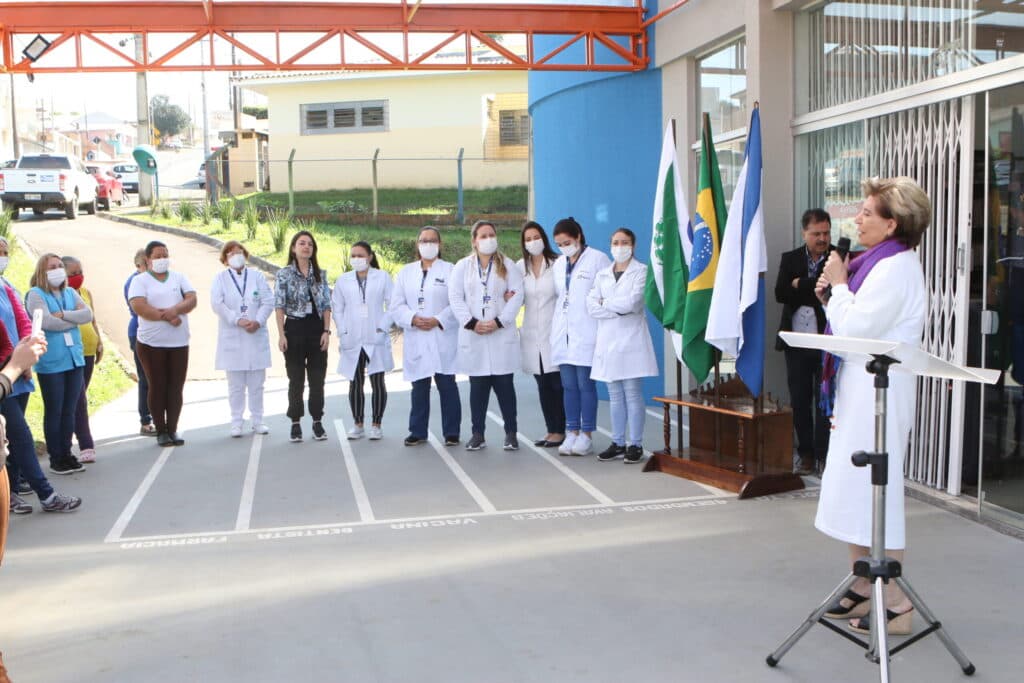 Prefeita de Ponta Grossa entrega posto de saúde revitalizado na Boa Vista