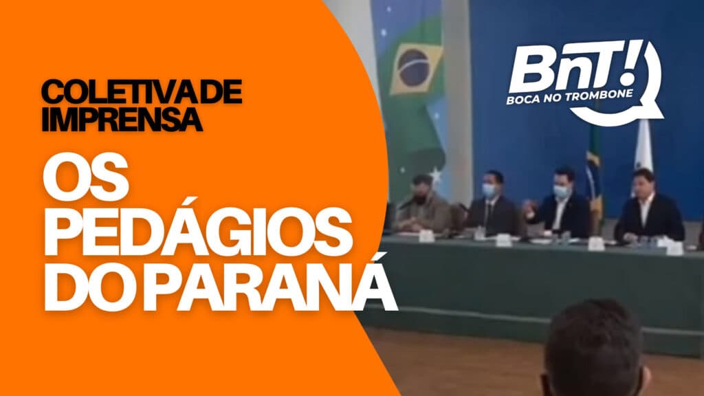 Pedágios no Paraná: Confira todos os destaques da coletiva de imprensa realizada ontem (25)