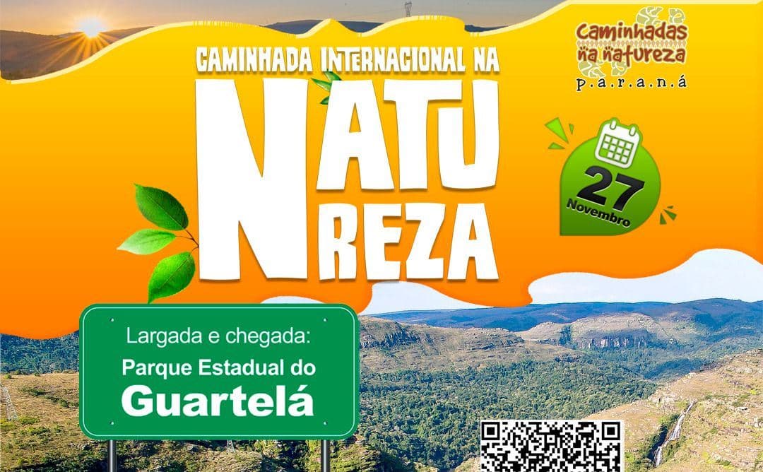 Tibagi realiza mais uma edição da Caminhada Internacional na Natureza