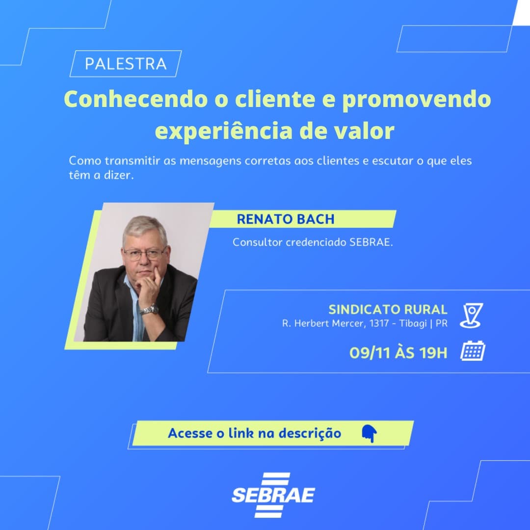 Desenvolvimento de Tibagi promove palestra com foco em clientes