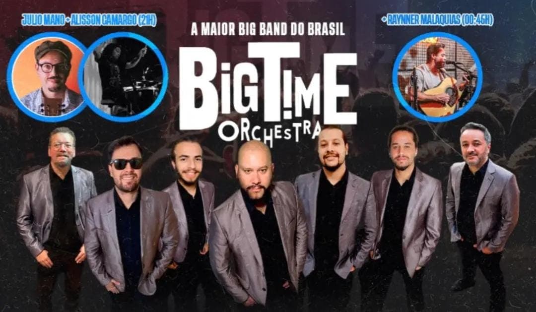 Big Time Orchestra fará show em Ponta Grossa