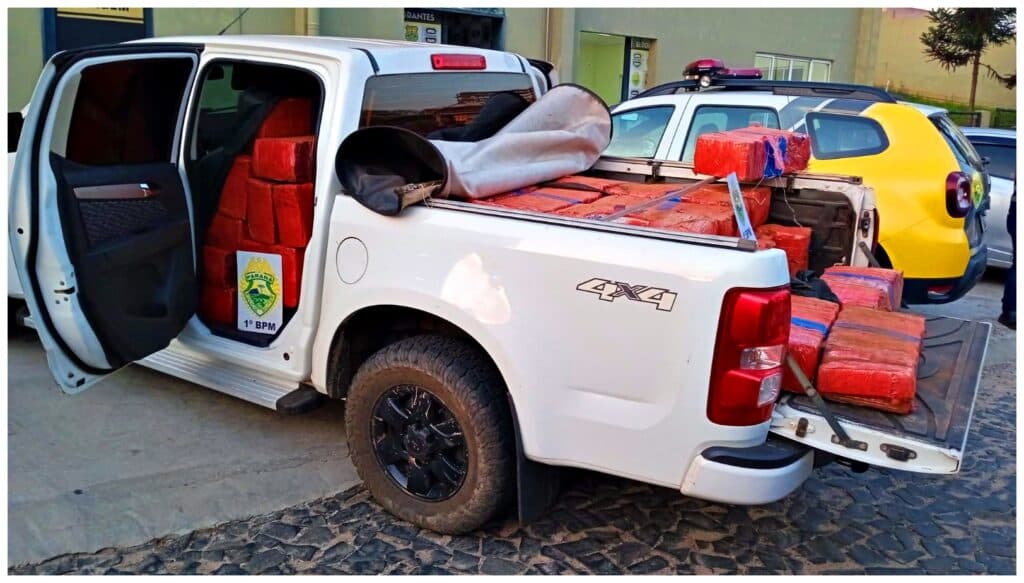 Polícia apreende quase 1 tonelada de drogas em Ponta Grossa