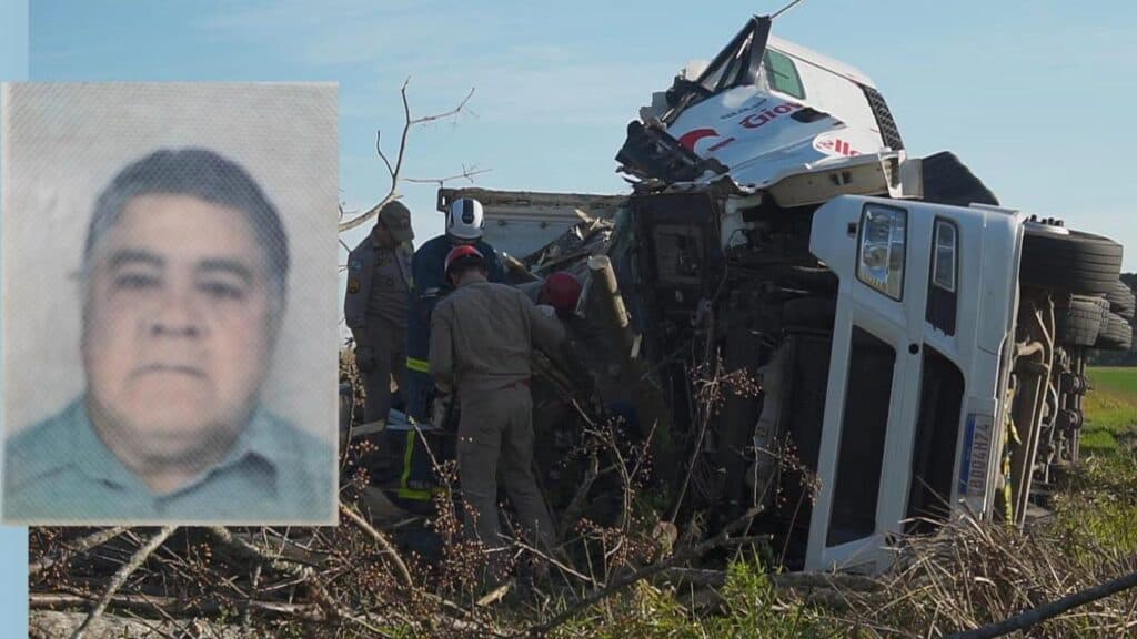 Identificado homem que morreu em grave acidente de caminhão em PG