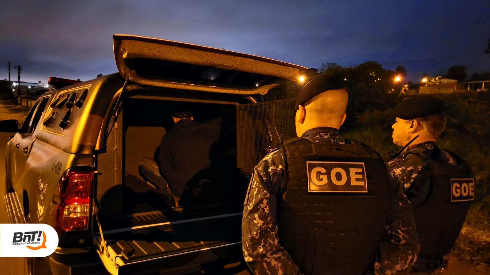 Homicida é preso na madrugada em PG
