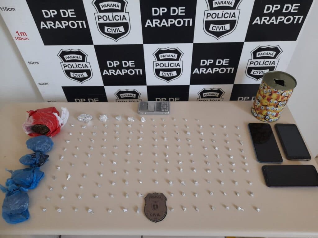 Operação policial de combate ao tráfico prende casal