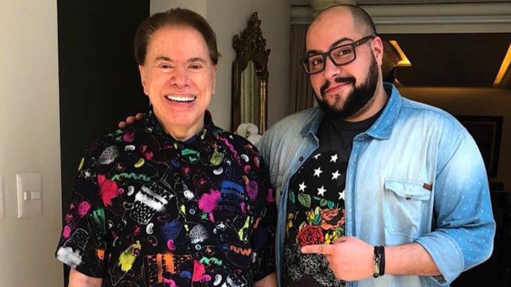 Silvio Santos manda recado ao neto Tiago Abravanel na estreia do BBB 22